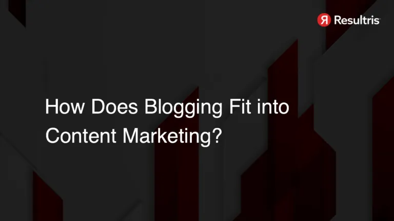 How Does Blogging Fit into Content Marketing?