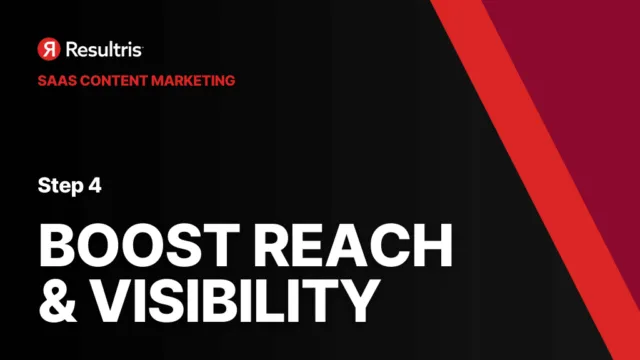 saas content marketing - boost reach and visibility